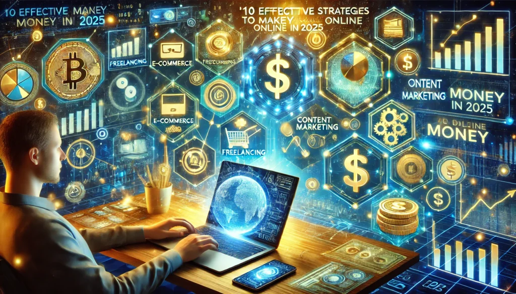 10 Estrategias Efectivas para Ganar Dinero Online en 2025