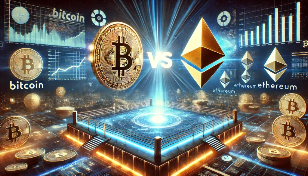 Bitcoin vs Ethereum ¿Cuál Será el Rey en 2025