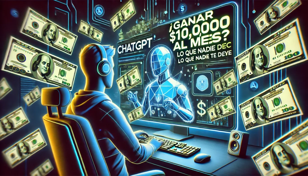 ¿Ganar 10000 al Mes con ChatGPT Lo que Nadie Te Dice